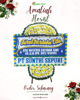 Papan Bunga Duka di Jatimekar