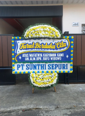 Papan Bunga Duka di Jatimekar