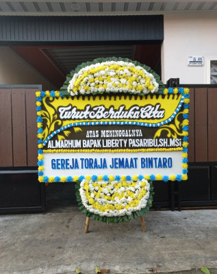 Papan Bunga Duka di Jatimekar